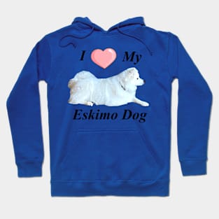 Love for an American Eskimo Dog Hoodie